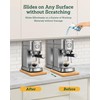 Bamboo Appliance Slider, Sliding Tray for Coffee Maker, Kitchen Countertop