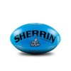 Sherrin Face Footys Super Soft Touch Football, Blue, Size 1