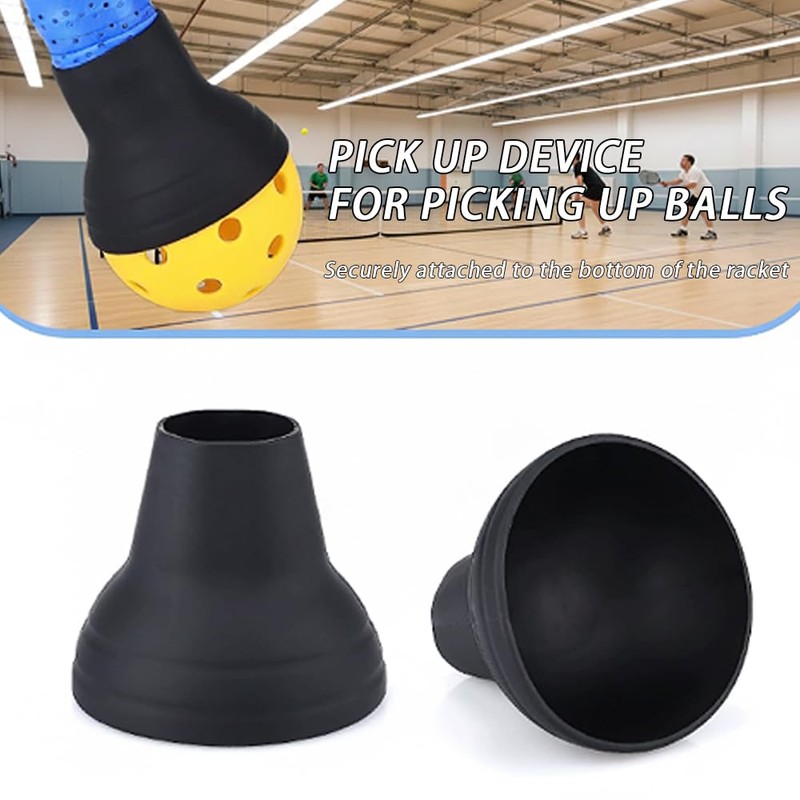 Pickleball Ball Pick Up Accessory，Suction Cup Retriever for Court Sports