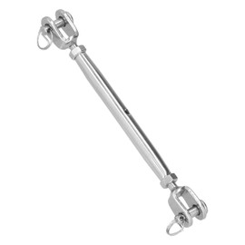 Turnbuckle Rigging Screw Jaw 304 Stainless Steel Jaws Marine Grade for Marine SailingM10