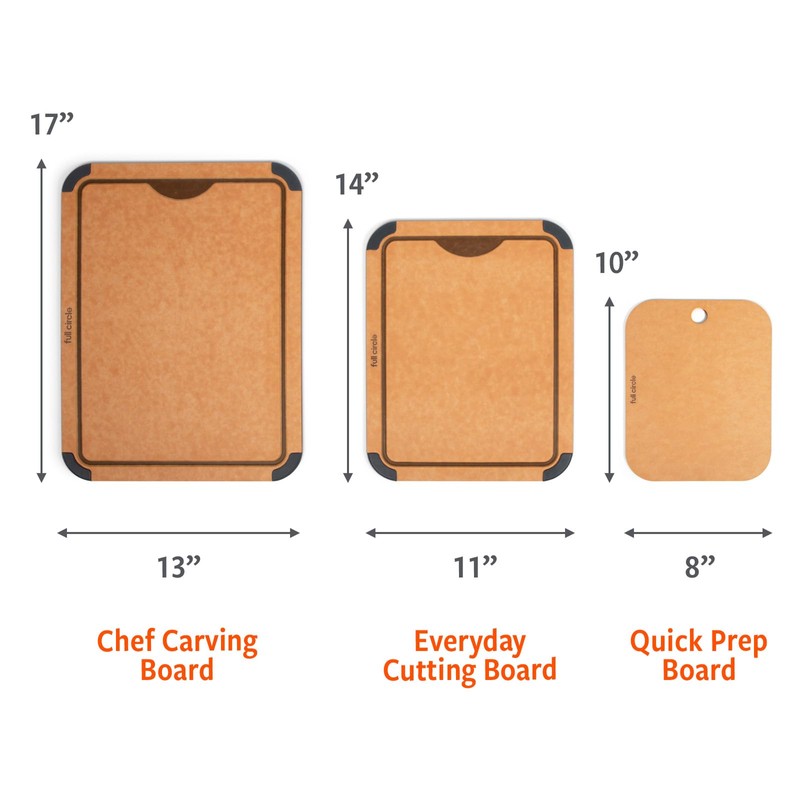 Full Circle Chop To It Chef’s Carving Cutting Board –