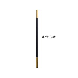 Stainless Steel Reusable Metal Straws,Extra Long Reusable Metal Straws,Metal Drinking Straws,Straight,Black gold,5 Pieces.