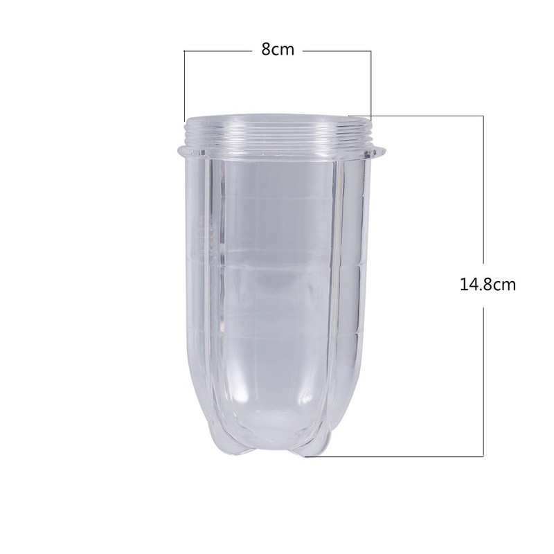 Fdit Blender Juicer Plastic Cup Replacement Parts Accessories Large or