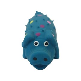 Multipet International 20315 4" Polka Dot Pig Dog Toy - Quantity 3