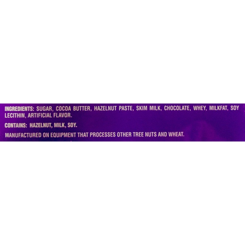 World's Best Milka Chocolate - Noisette, 10 Bars