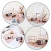 CIYODO 2pcs Multipurpose Desktop Storage Baskets Stylish Square Organizers for