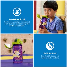 Nalgene OTF Drinking Bottle Purple Owl 0.35 L