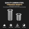 SENNMONN Thread Repair Inserts M11X2.0X28.2MM Insert Qty 10 Stainless Steel