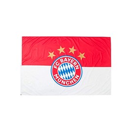 FC Bayern Munich Logo Hissfahne 180 x 120 CM