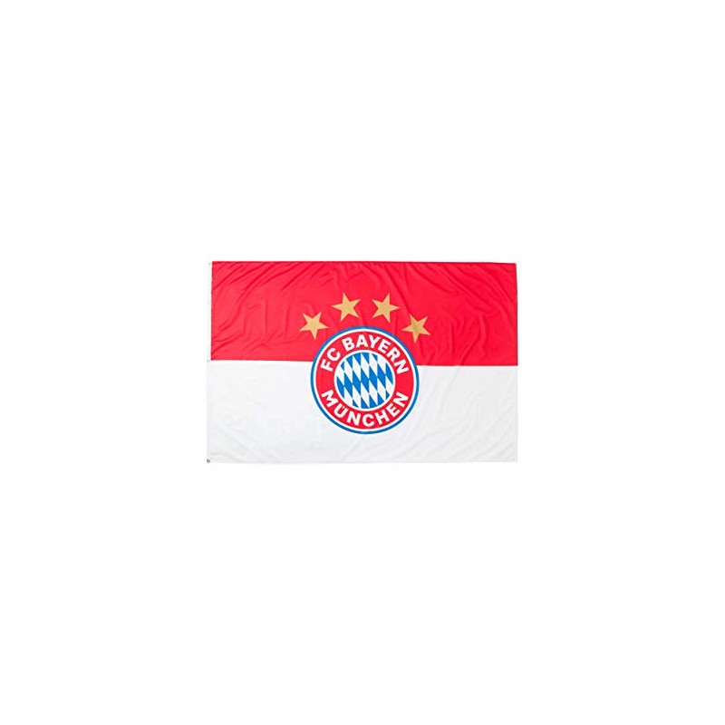 FC Bayern Munich Logo Hissfahne 180 x 120 CM