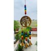 Indian Consigners Small Witchcraft Altar Brass Wind Chime Bell Home