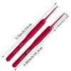 YUYUDEHM 9PCS Navy Crochet Hooks Ergonomic Soft Grip Crochet Hook