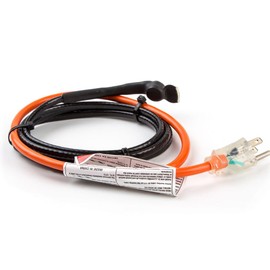 HEATIT HISD 3-feet Pipe Heating Cable with Built-in Thermostat