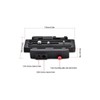 Quick Release Base Plate, Aluminium Alloy Camera Base Plate for