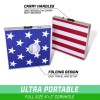 GoSports 4x2 America Stars and Stripes Cornhole Bean Bag Toss