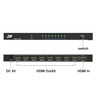 J-Tech Digital JTD3DSP0108 8-Port HDMI v1.3 1-Input 8-Output 1x8 1080P