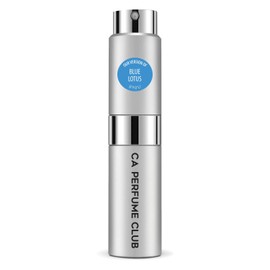 CA Perfume Originals Blue Lotus for Women and Men Musk Scent Long Lasting Unisex Fragrance Eau De Parfum Travel Size Refillable Atomizer Spray 0.27 Fl Oz 8ml