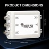 Virtual Oscilloscope WIFI USB 5 Channel Portable Handheld PC Mobile