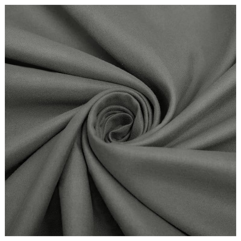 Prime Linens Extra Deep 30Cm Plain Fitted Sheet, Elastic Pocket