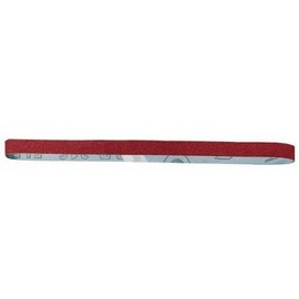 Bosch 2608606205 Sanding Belt, 13mm x 451mm, 120 Grit, Red