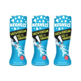 Brandfusion Ltd. Kernels Popcorn Seasoning Salt and Vinegar 110g (3 Pack) (Imported from Canada)