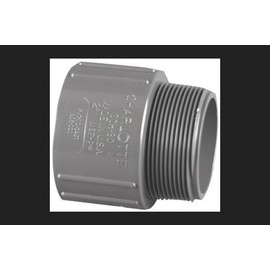 Charlotte Pipe 1-1/2 in. Slip x 1-1/2 in. Dia. MPT Pipe Adapter