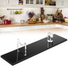 QWORK Acrylic Knife Display Stand Set - 2 Pieces Elegant