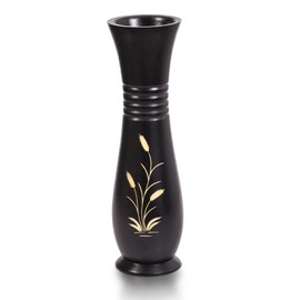 Grass Flower Mango Tree Wood Vase 14 inches