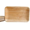 KOKA Palm Leaf Disposable Plates Rectangular Environmentally Friendly Disposable Tableware