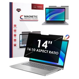 Nsyee Magnetic Privacy Filter Privacy Film for 14 Inch Laptop, Privacy Film, Laptop Privacy Screen, Removable Anti Blue Light Privacy Filter, Anti-Glare Protection, 14 Inch 16:10 (301 x 188 mm)