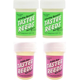 Reed Flavoring (Four Pack - Two of each Flavor, Spearmint, and Bubble Gum)