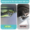 Sun Visor Repair Kit Heavy Duty Sun Visor Clips, Visor