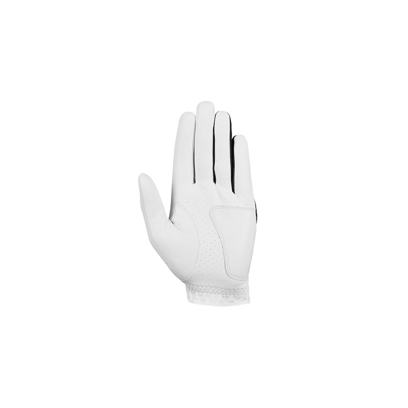 Callaway Golf Weather Spann Premium Synthetic Golf Glove (White, Single,