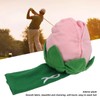 Rose Golf Head Cover Plush Flower Golf Club Headcover Home