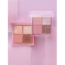 Holika Holika [Pastel Haze Collection] My Fave 4 Shadow Palette 6.5g / [파스텔헤이즈 컬렉션] 마이페이브 4구 섀도우 팔레트 6.5g