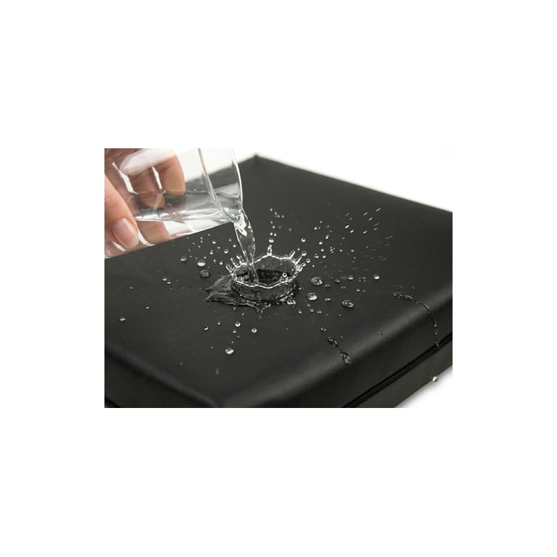 PEPE Mobility Wheelchair Cushion 42 cm (16.5"), Pressure Relief, Black