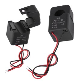 Ct Clamp, Clamp Meter, Current Transformer Clamp Home Energy Monitor Current Sensors PZCT-02 Split Core Current Transformer Coil Sensor for 100A Amp Energy Meter Used