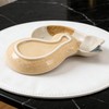 Aijohnny 2 Pack Cute Cat Ceramic Spoon Rest, Spoon Holder
