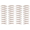 Yesallwas 2 Sheet 20 Pairs Eyebrow Tattoo Brown tattoo brow