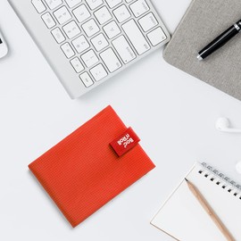 Roll'eat ROBRSQR Box'n Roll Square Red Reusable Eco Sandwich Wrap BPA Free 54x32cm Roll'eat ROBRSQr