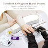 Faquenc Portable Nail Desk with Nail Dust Collector, Rolling Manicure