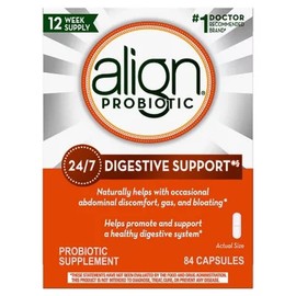 Align Probiotic Supplement for Daily Digestive Health Capsules 84 ct.
