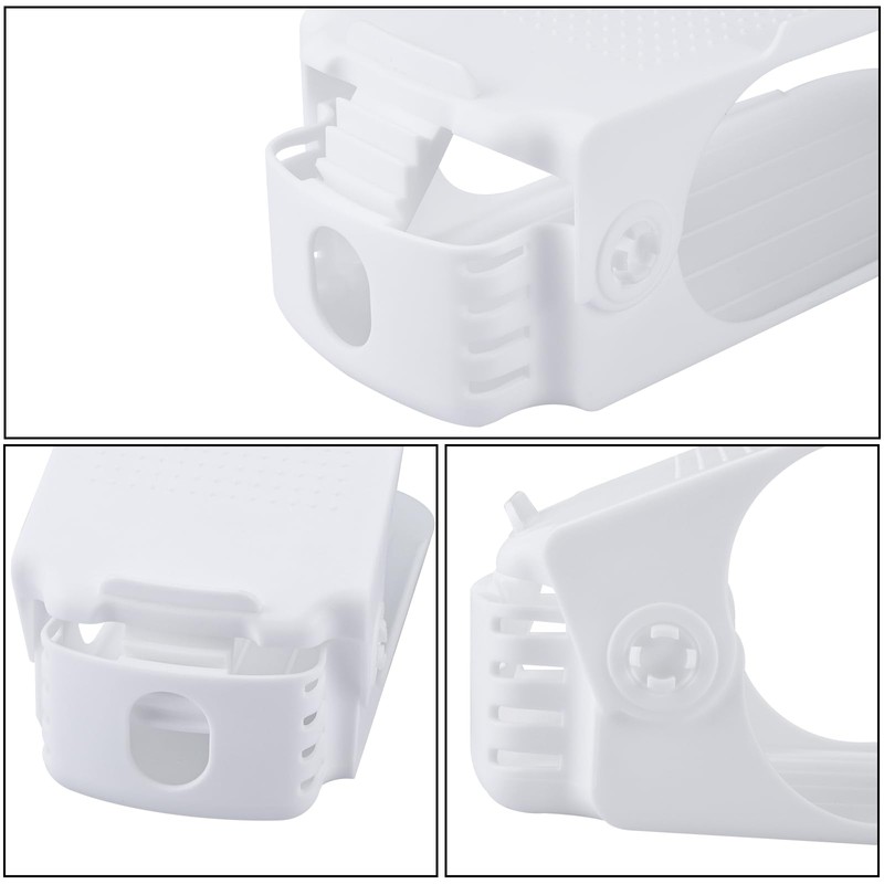 HOMOKUS Shoe Slots Organizer for Closet Organization, 20 Pack Adjustable