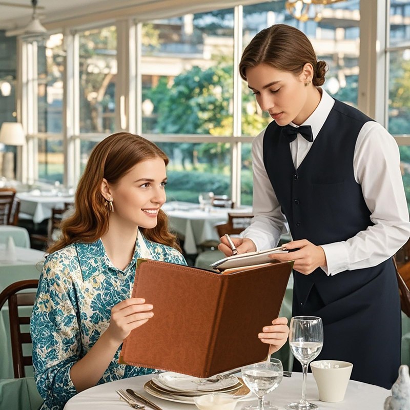 2-Pack Restaurant Menu Covers 8.5 x 11 - Menu Holder