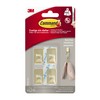 Command 17032BR Small Metal Hook, Gold