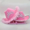 Light Up Pink cowboy hat wirh rhinestone star and feather