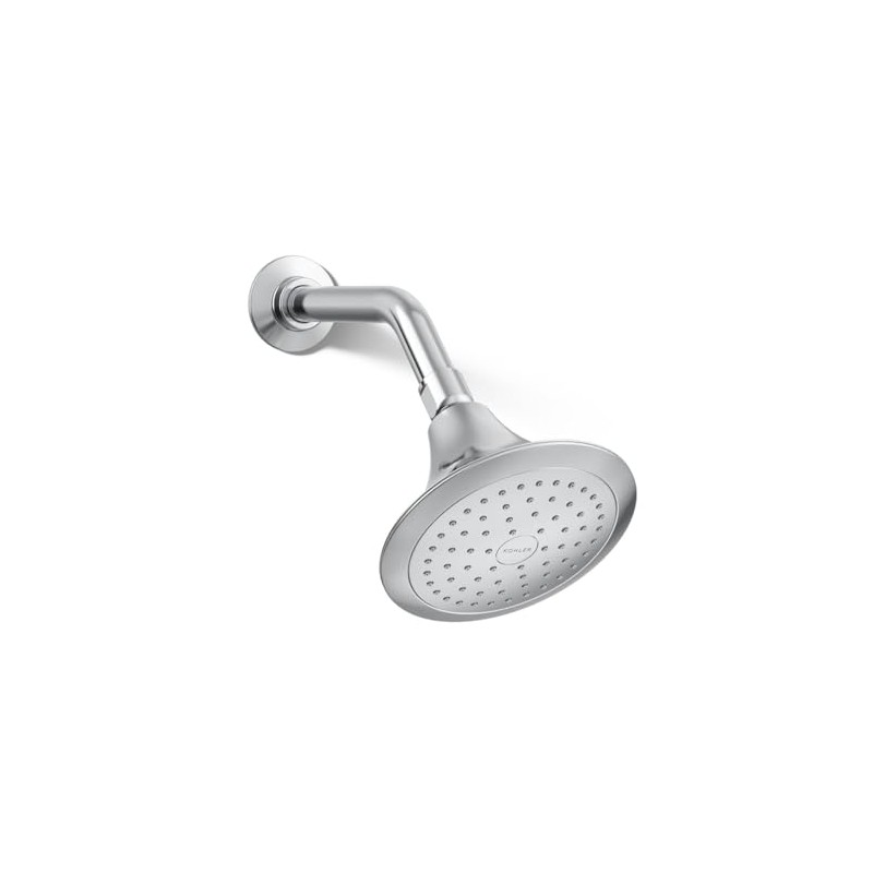 KOHLER 10282-AK-CP Forté® Single-function showerhead, 2.5 GPM, Corrosion Resistant Finish,