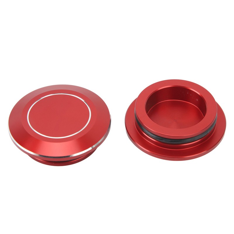 2pcs Motorcycle Frame Hole Cap CNC Aluminum Dustproof Frame Hole
