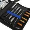 45Pcs Food Carving Tool Set, Portable Vegetable Fruit Food Garnishing