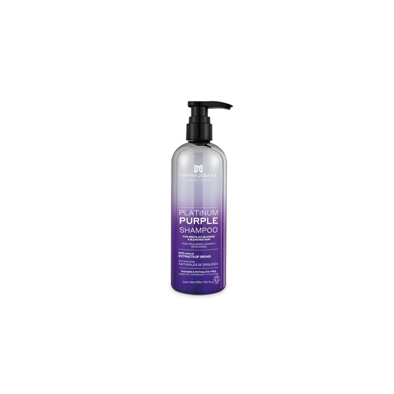 Martha Debayle Shampoo Platinum Purple 450ml